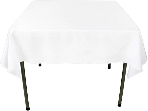 54x54 White Table Overlay