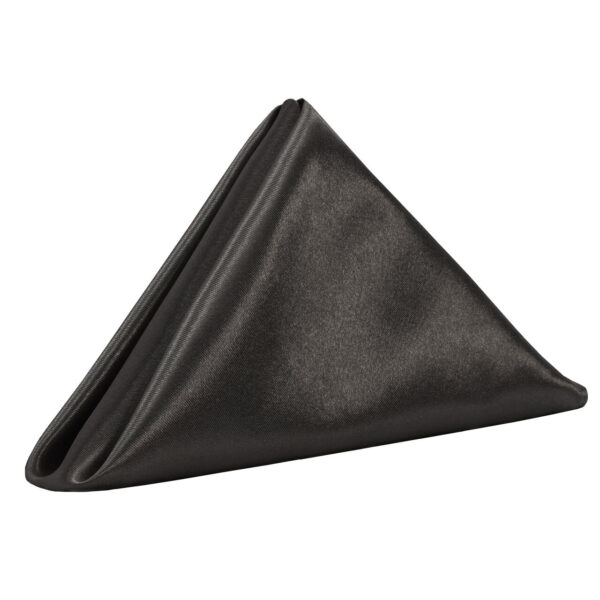 Black Satin Napkin