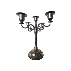 Pewter Candelabra-Tabletop