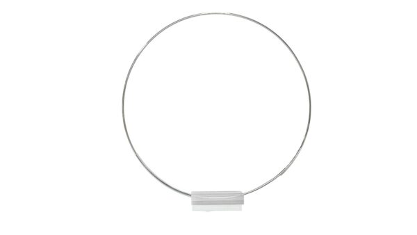 12" Silver Hoop (Acrylic Stand)