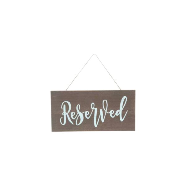 Reserved - Rustic Hanging