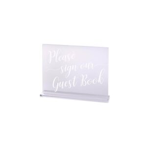 Please Sign Guest Book Acrylic