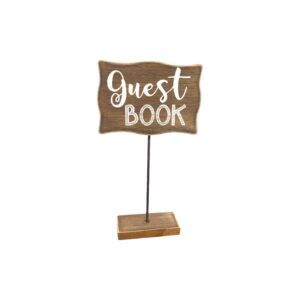 Rustic Guest Book Stand