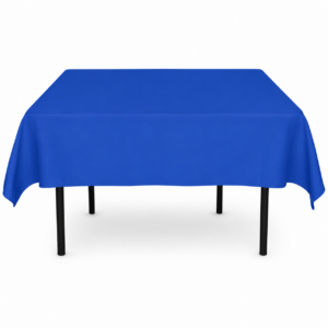 54 x54 Royal Blue Table Overlay