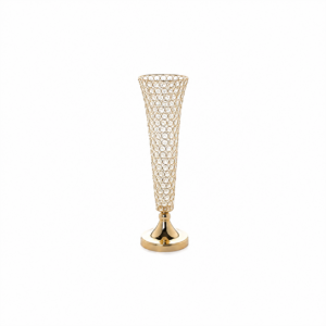 Ariana Beaded Trumpet Vase