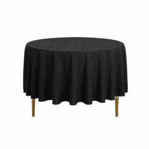 90" Round-Black Table Linen