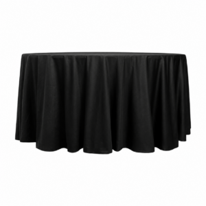 120 Round-Black Table Linen