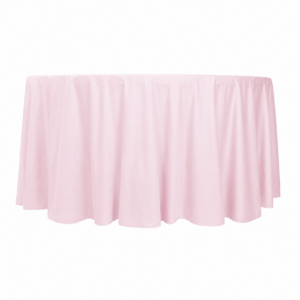 120 Round-Blush Table Linen