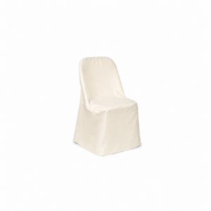 Ivory Banquet Chair Cover