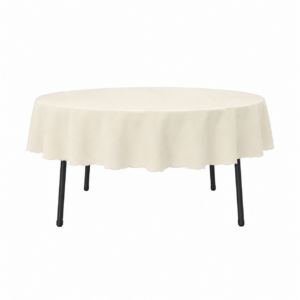 70" Round-Ivory Table Linen