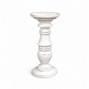 Ivory Pedestal Large