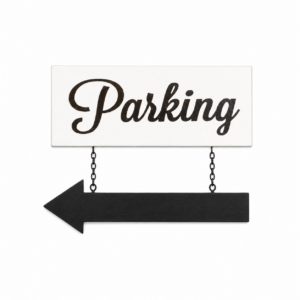 Parking w/Arrow (Hanging)