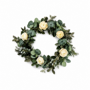 Eucalyptus & Rose Centerpiece Vine