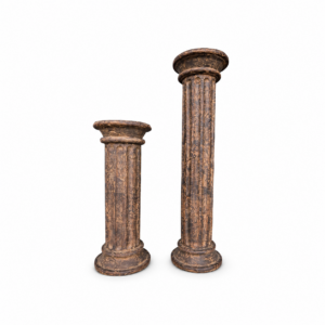 Rust Candlestick Duo