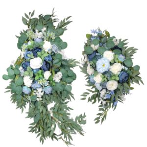 Navy & Dusty Blue Arch Duo