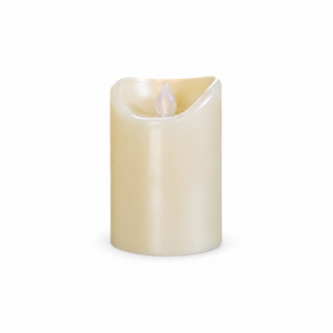 Flameless Shiny Ivory-4"