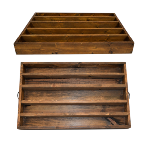 Slatted Wood Charcuterie Tray