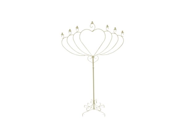 Traditional Heart Candelabra
