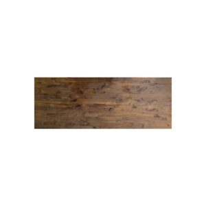 Whiskey Barrel Tabletop-Stained Wood