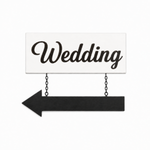 Wedding w/Arrow (Hanging)