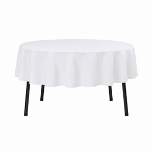 70" Round-White Table Linen