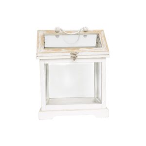 Wood & Glass Container