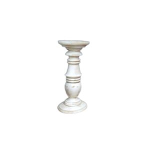 Ivory Pedestal Large