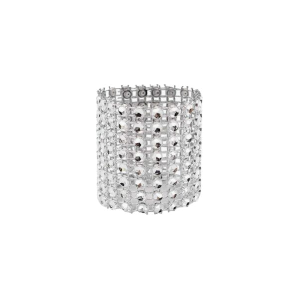 Rhinestone (Silver) Napkin Ring