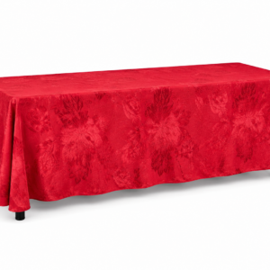 54x96 Red Christmas Table Linen