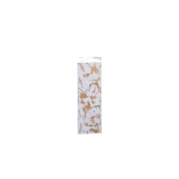 White-Gold Square Pedestal Medium