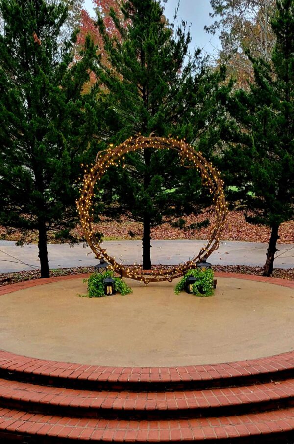 Wooden Circle Arch - Image 3
