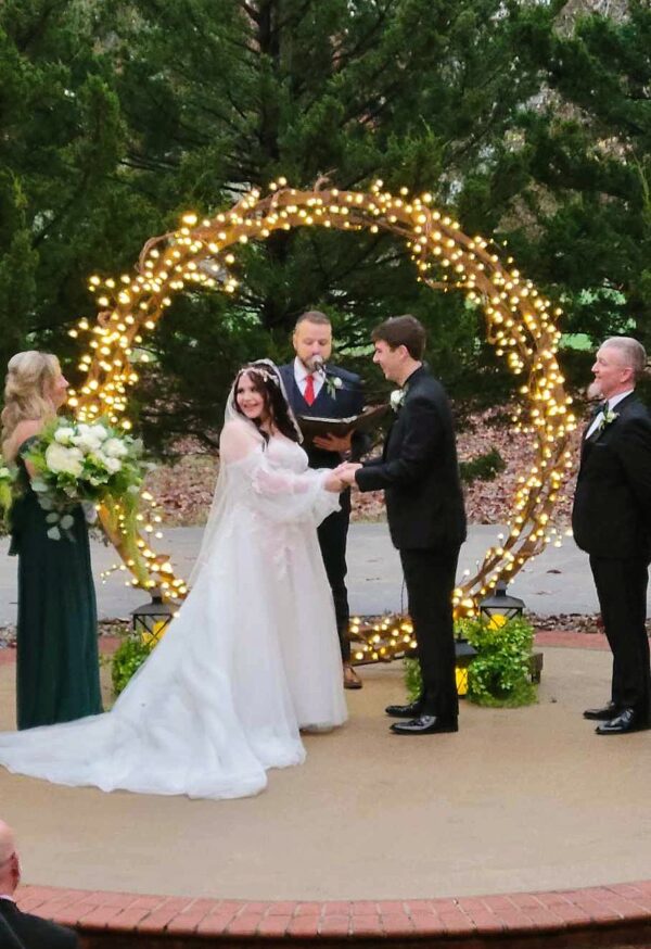 Wooden Circle Arch - Image 2