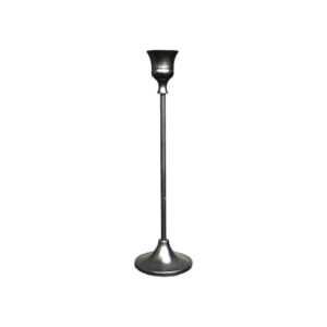 Black Taper Candlestick-9.25"