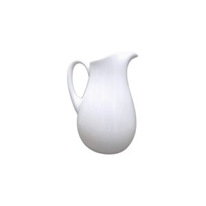 White Porcelain Pitcher
