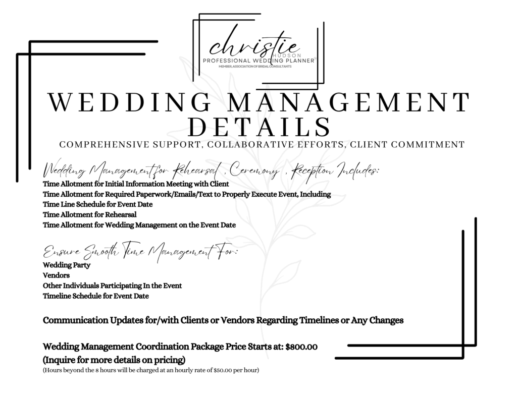 Wedding Management