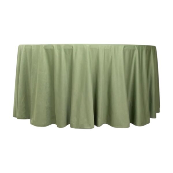 120 Round-Dusty Sage Green