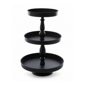 Black 3-Tier Stand