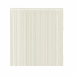 3.5'x 8' Sheer Ivory Voile Drapes