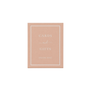 Cards & Gifts Sign-Blush