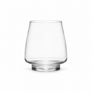 Glass Pyramid Vase