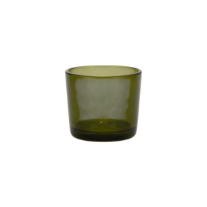 Green Glass Votive