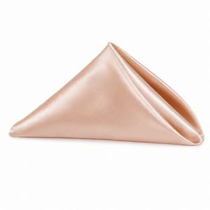 Napkin-Rose Gold Satin