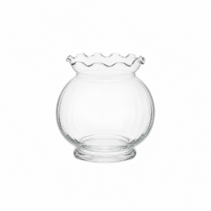 Ruffle-Edge Bubble Vase