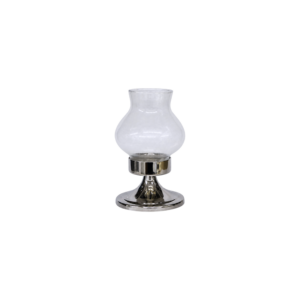 Mini Silver Hurricane Candleholder