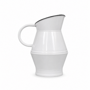 White Metal Pitcher