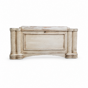 Distressed Ivory Cedar Chest