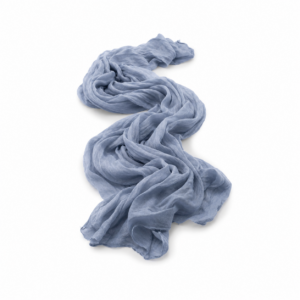 Dusty Blue Cheesecloth Runner
